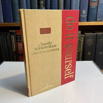 Vintage The Complete Handyman Encyclopedia Do It Yourself Hc 1978 Gift DIY • $6.60