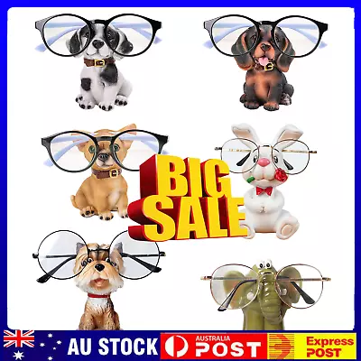 $1.44 • Buy Wooden Eyeglasses Holder Eyes Glasses Display Stand Animal Sunglasses Home Decor