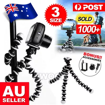 Flexible Octopus Tripod Stand Gorilla Pod For Universal Phone GoPro Camera DSLR • $8.85