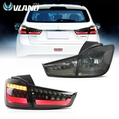 VLAND For 2012-2018 Mitsubishi ASX Outlander Sport LED Tail Lights Smoked Lens • $175.99