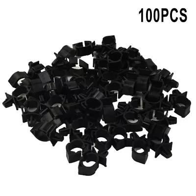 Automotive Wiring Harness Fastener Clips With 100pcs Wire Cable Tie Wrap Clamps • $12.94