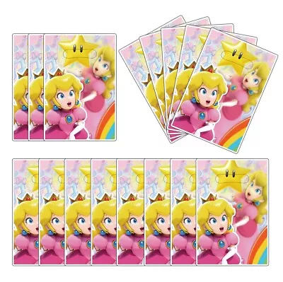 Princess Peach Tableware Party Supplies Super Mario Kids Birthday Decoration • $5.99