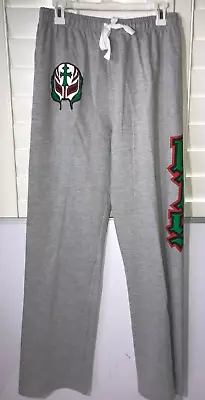 Wwe Wrestling Rey Mysterio Gray Sweat Pants Adult Small New Black 2004 Authentic • $9.99