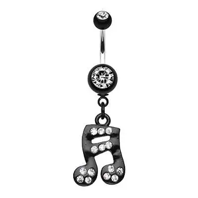 Party Music Note Navel Ring • $10.27