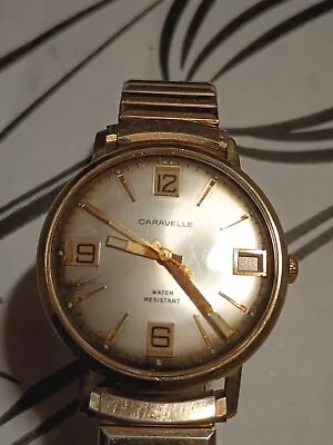 $25 • Buy Vintage Mens Caravelle Watch