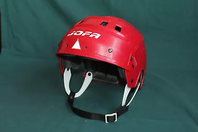 Jofa Hockey Helmet  Red Maroon  215  Vintage  80's • $38