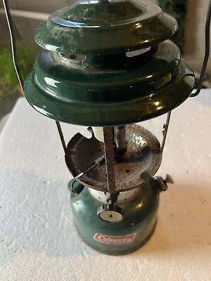 Vintage Coleman 220F Double Mantle Camping Lantern 10/72 • $8.95