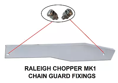 Replacement Pair Of Raleigh Chopper MK1 Chain Guard Bolts Mark 1 • £3.49