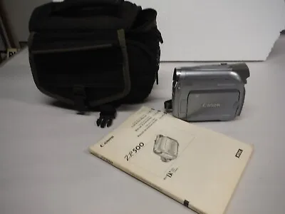 Canon ZR500 MiniDV Digital Camcorder No Battery+manual+ Case. Not Working 4PARTS • $28