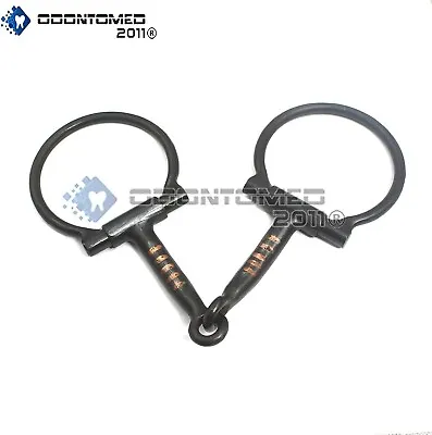 5 INCH D Ring Snaffle BIT With Copper Rollers BT-005 • $14.95