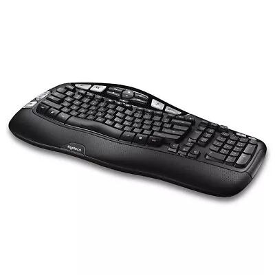 Logitech K350 Wireless Wave Ergonomic Keyboard • $33.99