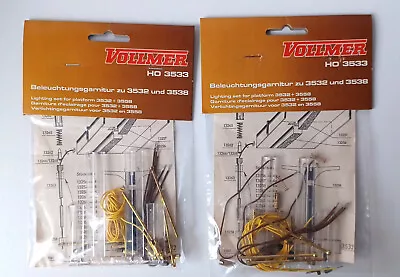 £15 • Buy Vollmer 3533 Platform Lighting Set X 2  Suit HO And OO Gauge