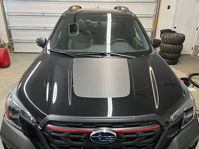 Crux Motorsports Hood Stripe Overlay For 2019 + Subaru Forester 2022 + Forester • $49.95