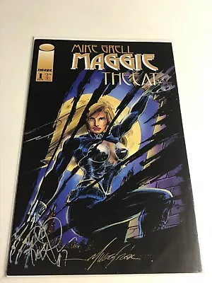 Maggie The Cat #1 ~ SIGNED BY MIKE GRELL & ROB PRIOR (1996 Image) Unread! NM • $35.52