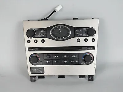 2007 - 2008 Infiniti G35 Ac Heater Climate Temp Audio Radio Switch Panel Oem • $71.99
