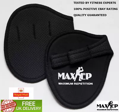 £4.99 • Buy MaxRep Fitness Pads Gym Exercise Weight Lifting Gloves - Black