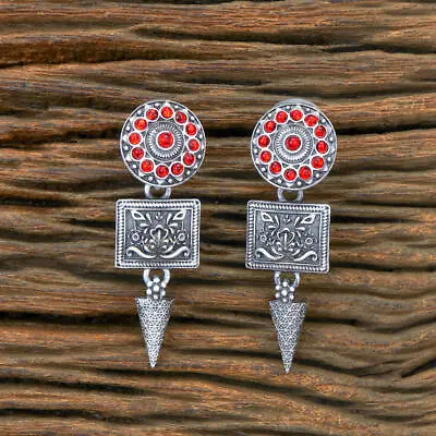 Elegant Indian Bollywood Fashion Earrings - Traditional Ethnic Jewelry • $20
