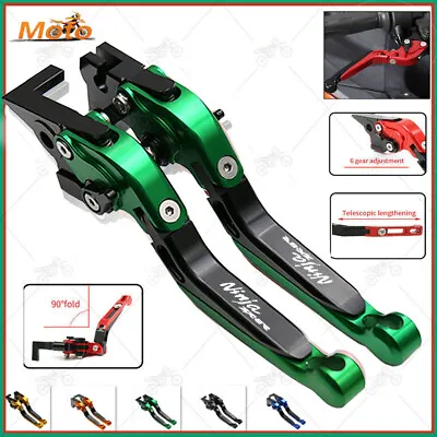 For Kawasaki Ninja ZX6R / ZX636 R CNC Accessories Brake Clutch Levers Sets New • $32.99