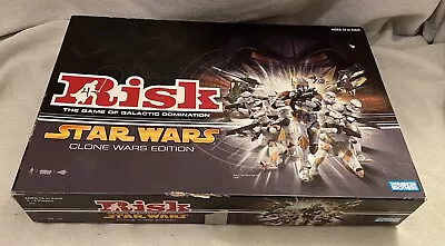 Star Wars Risk Clone Wars Edition Board Game 2005 Parker Brothers Pre-owned • $26.97