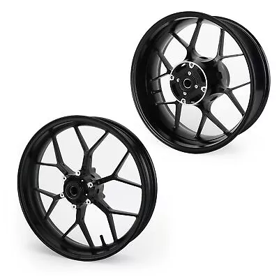 Front Rear Wheel Rims For Honda CBR1000RR 2008 - 2016 2009 2010 2011 Black F1 • $856.99