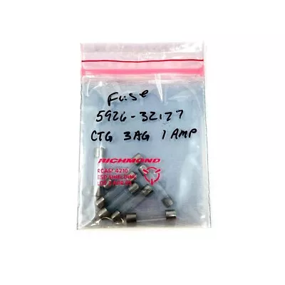 7 Pcs Bussman Glass Fuse CTG 3AG 1 AMP 250V • $7.17