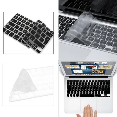 £3.99 • Buy UK/EU Layout Keyboard Skin Cover Fit Apple Macbook Air  11 13 Pro 13 15 16