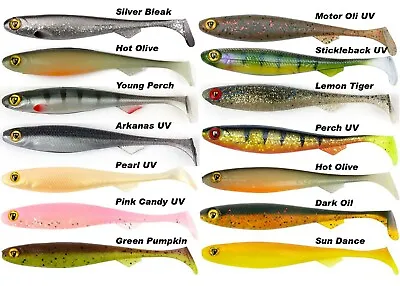 Fox Rage Slick Shad Soft Jelly Lures Pike Perch Zander ALL COLOURS 7cm11cm 3cm • £0.99