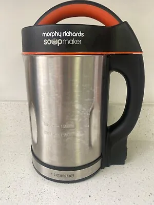 Morphy Richards 48822 Soup Maker Stainless Steel 1000 W 1.6 Liters • £44.99