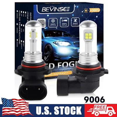 2x 9006 HB4 LED Fog Light Bulb For Mercedes-Benz CL500 CL63 AMG CL Class 01-06 • $19.99