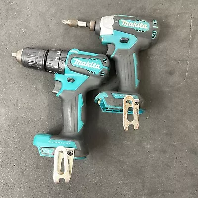 Makita Drill And Impact Driver Set Body Only • £89