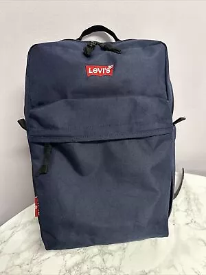 Levi’s Dark Blue Backpack Rucksack Levis Bag - FREE UK POSTAGE • £20.99