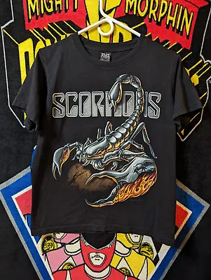 Vintage Scorpions Rock Band Double Sided Graphic Tee Size Medium • $50