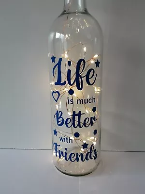 Special Friendship Light-up Bottle Life Is Better With Friends • £9.45