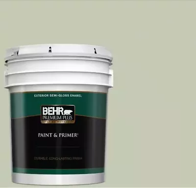 5 Gal. #420E-3 Spring Hill Semi-Gloss Enamel Exterior Paint & Primer • $149.95