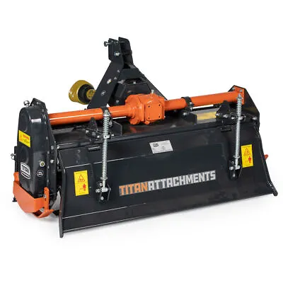 Titan Attachments 3 Point 48in PTO Driven Rotary Tiller Category 1 Tractors • $2599.99