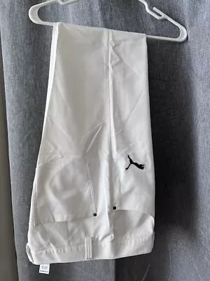 New Puma Golf Pants W/o Tags 32x32 White • $24.99