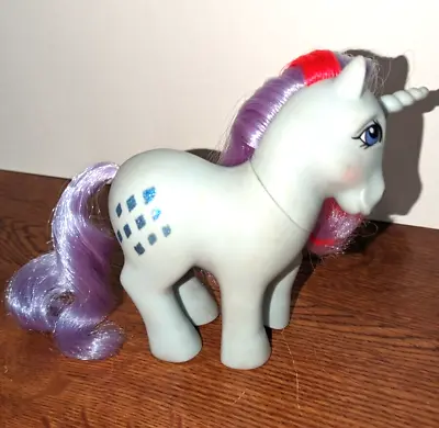 My Little Pony G1 Sparkler 1984 Unicorn MLP Sparkly Diamonds Purple/Pink Mane • $16