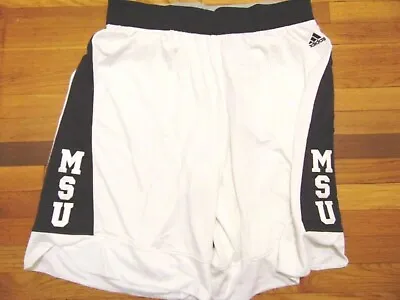 Adidas Authentic Ncaa Mississippi State Bulldogs Basketball Game Shorts 3xl+4  • $46.49