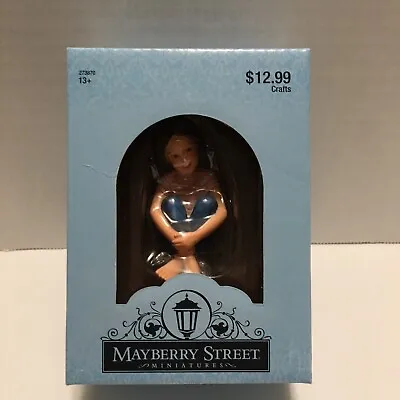 3  Mayberry Street Miniatures Female Young Girl Doll Figure (2008) Sitting NEW • $18.99