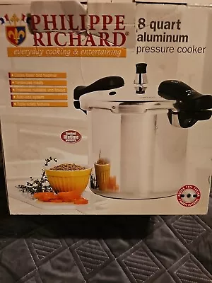 Philippe Richard 8 Qt Pressure Cooker Aluminum Stove Top Pot  • $35