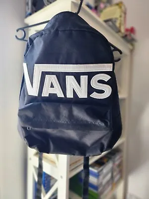 Vans Unisex Old Skool Drop V Travel Backpack Bag - Black-White - One Size • $26.99