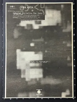 CABARET VOLTAIRE - THE CONVERSATION 1994 15X11  Press Advert / Poster L263 • $16.15