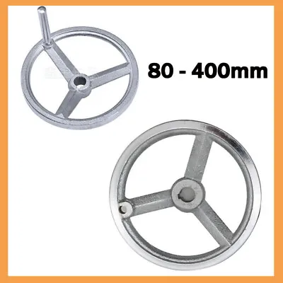 80mm -400mm Spoke Round Iron Handwheel Hand Wheel For Milling Machine Lathe • $278.51