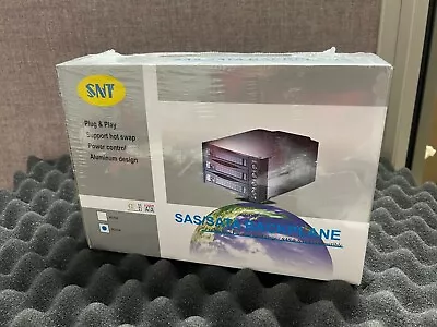 RAID 015 SNT-2131B Backplane 2.5”/3.5” SAS/SATA 3 HDD Drive Bays • $45