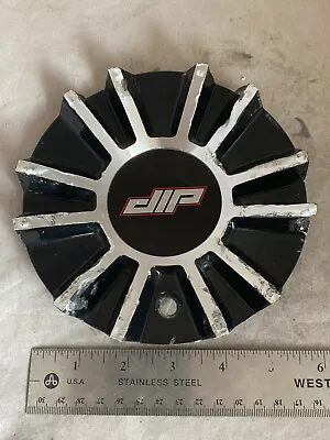 $39.50 • Buy DIP Custom Wheels Black Machined Wheel Rim Hub Cover Center Cap C10D42-801-CAP