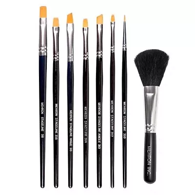 Mehron Stageline Brush Flat End Complexion Power Professional Makeup SFX Brushes • £9.99