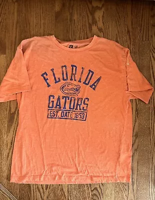 Vintage Style Florida Gators Orange T-shirt Lived In Xl • $4