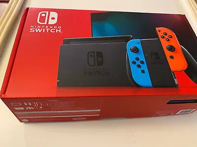 Nintendo Switch 32GB Neon Blue/Neon Red Console • $499