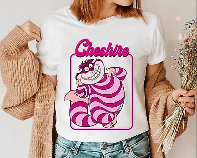 Cheshire Cat Vintage Alice In Wonderland Movie Character Tshirt Women • $18