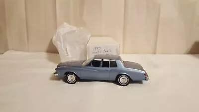 Nos Mpc Blue Met 1980 Chevrolet Monte Carlo 1:25 Scale Dealer Promo ! Nice • $44.99